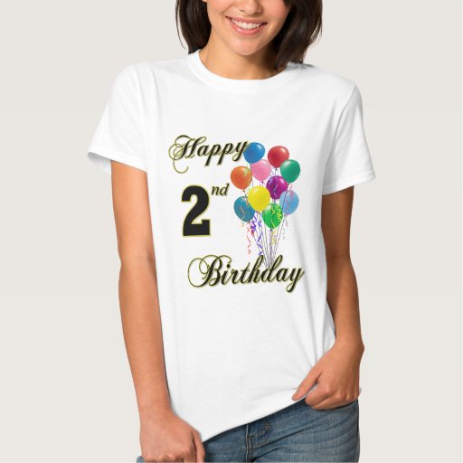 shirts for 2nd birthday