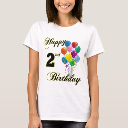 shirts for 2nd birthday