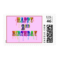 Happy 2nd Birthday Toddler Birthday Gifts Stamps