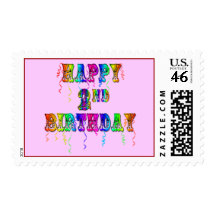 Happy 2nd Birthday Toddler Birthday Gifts Stamps