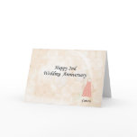 Happy 2nd. Wedding Anniversary cards