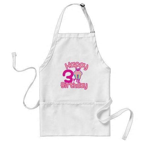 Happy 3rd Birthday! Apron