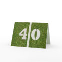 Happy 40th Birthday! card