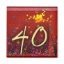 Happy 40th Birthday! Refrigerator Magnets