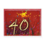 Happy 40th Birthday! Postcards