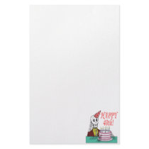 Happy 40th stationery paper