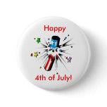 Happy 4th buttons