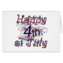 Happy 4th. cards