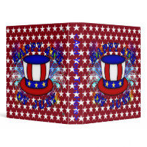 Happy 4th July Crackers Binders