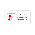 Happy 4th of July Address Label