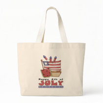Happy 4th of July Tote Bags