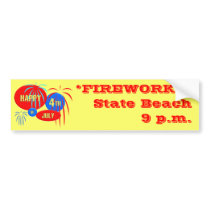 Happy 4th of July bumper stickers by JuJuGarden Happy 4th of July bumper stickers