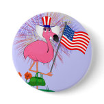 Happy 4th of July Button