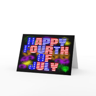 Happy 4th of July card