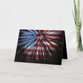 Happy 4th of July Greeting Card