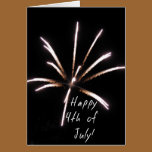 Happy 4th of July Card cards
