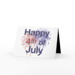 Happy 4th of July Greeting Card
