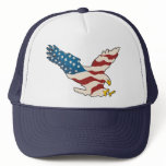 HAPPY 4TH OF JULY MESH HATS