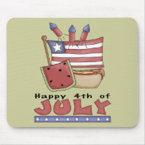 Happy 4th of July Mouse Mat