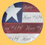 Happy 4th of July Plate plates