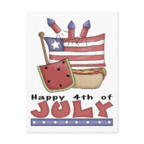 Happy 4th of July Postcards