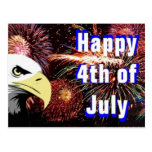 Happy 4th of July Postcard