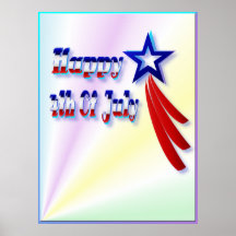 Happy 4th Of July Poster