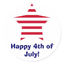 Happy 4th of July! stickers by jsternig Happy 4th of July! stickers