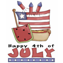 Happy 4th of July t-shirts by redwhiteandblue Happy 4th of July t-shirts