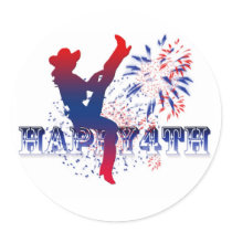 Happy-4th stickers