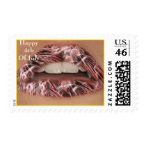 Happy 4thOf July postage