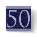 Happy 50 Birthday Button by aslentz Happy 50 Birthday Button