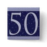 Happy 50 Birthday Button
