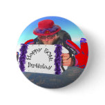 Happy 50th Birthday Pin