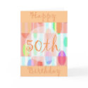 Happy 50th Birthday card
