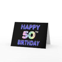 Happy 50th Birthday Gifts and Birthday Apparel Cards