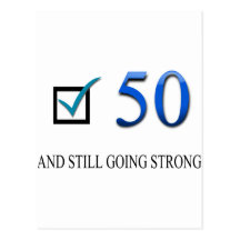 Happy 50th Birthday Postcards
