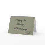 Happy 5th. Wedding Anniversary Greeting Cards