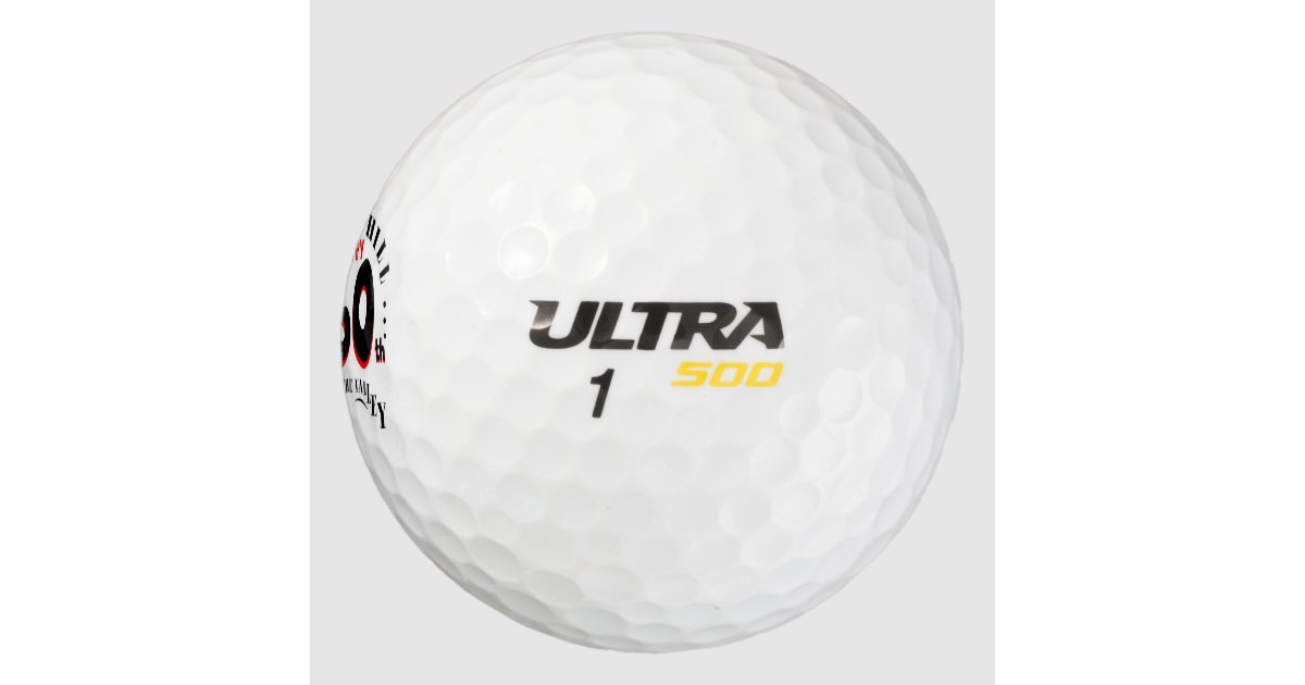 Happy 60th Birthday Golf Balls Zazzle