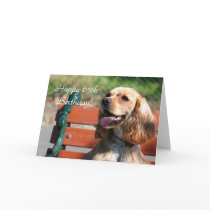 Happy 65th Birthday Cocker Spaniel Greeting Card