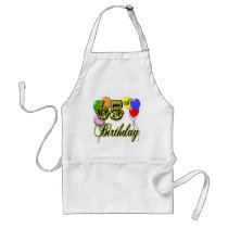 Happy 65th Birthday Merchandise Apron
