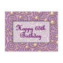 Happy 65th Birthday postcards by JustParties Happy 65th Birthday postcards