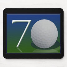 Happy 70th Birthday for golf nut Mouse Pad