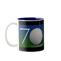 Happy 70th Birthday for golf nut mugs by perfectpostage Happy 70th Birthday for golf nut mugs