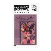 Happy 75th Birthday Stamps