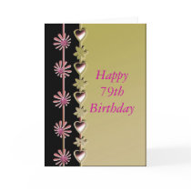 Happy 79th Birthday Card