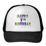 Happy 7th Birthday Circus Design Hat