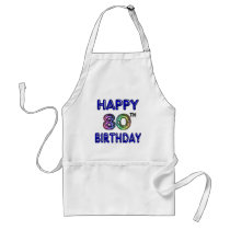 Happy 80th Birthday Gifts and Birthday Apparel Apron