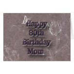 Happy 80th Birthday Greeting Card