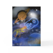 Happy 8th Birthday Plantet's Boy, Outerspace cards by moonlake Happy 8th Birthday Plantet's Boy, Outerspace cards
